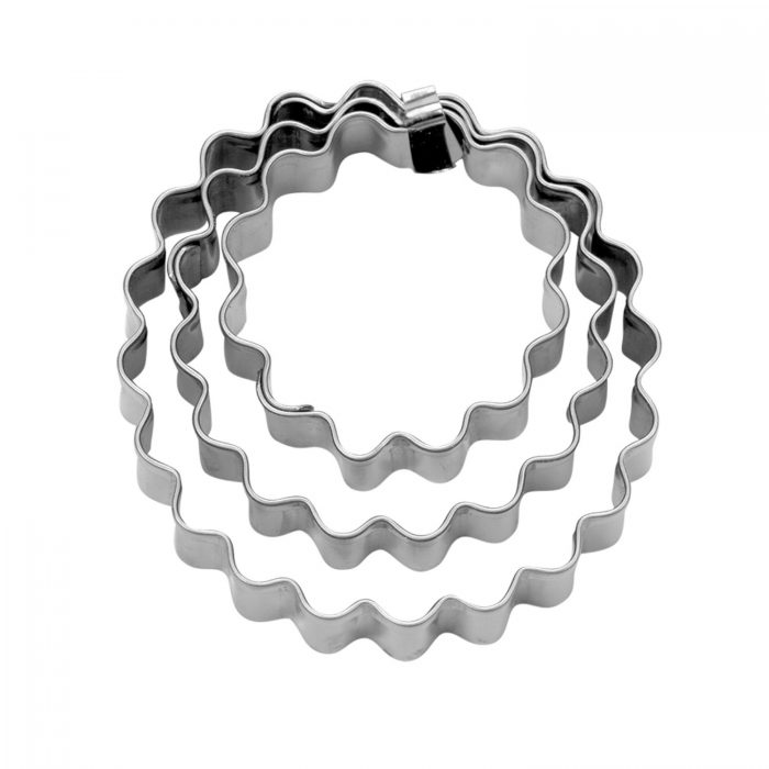 AUSSTECHER "RING" GEWELLT 3TLG.